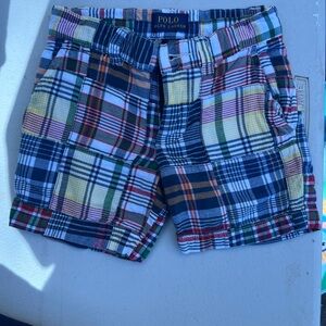 Ralph Lauren Children’s Colorful Plaid Shorts